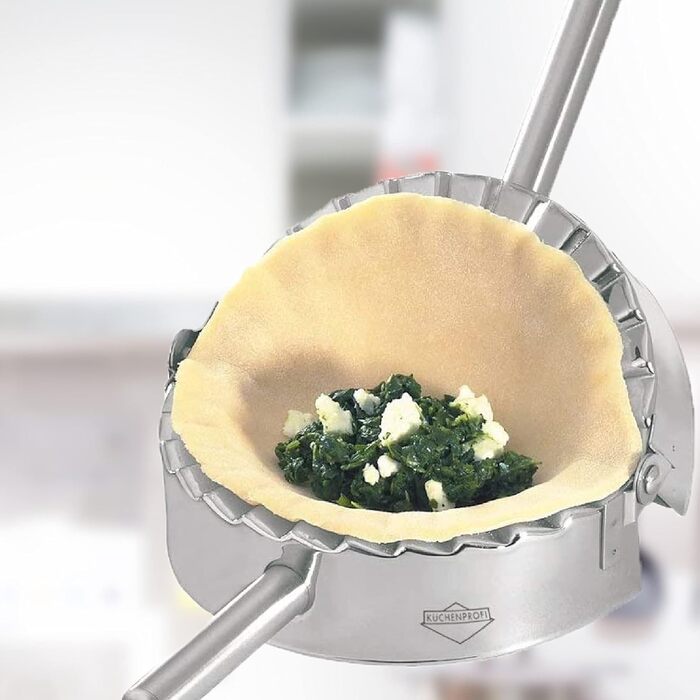 Форма для равіолі Küchenprofi PASTACASA MIDI, 12 см, нержавіюча сталь, підходить для посудомийної машини, для приготування равіолі, вареників, пельменів