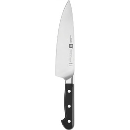 Кухонний ніж ZWILLING Pro, 20 см, нержавіюча сталь, чорна пластикова ручка