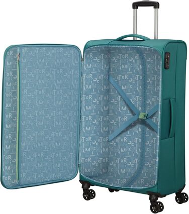 Валіза American Tourister Sea Seeker Spinner XL 80 см 92,5 л зелена