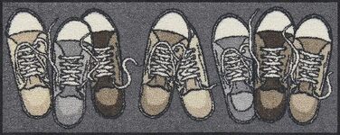 Килимок для взуття Salonloewe Sneakers 30x75 см, підставка для взуття, взуттєвий килимок