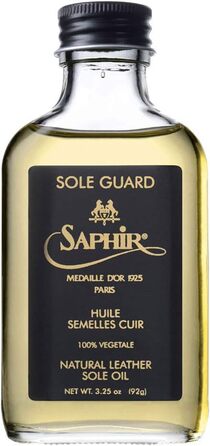Крем для підошви Saphir Medaille d'Or 1925 Paris, віск для догляду за шкіряним взуттям