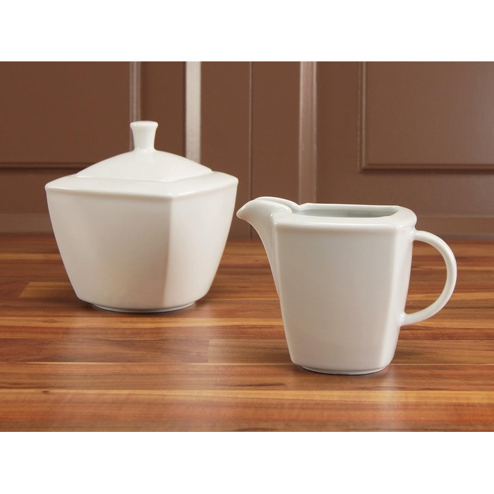 Набір для молока і цукру Creatable Victoria, білий, 2 предмети, 200 мл