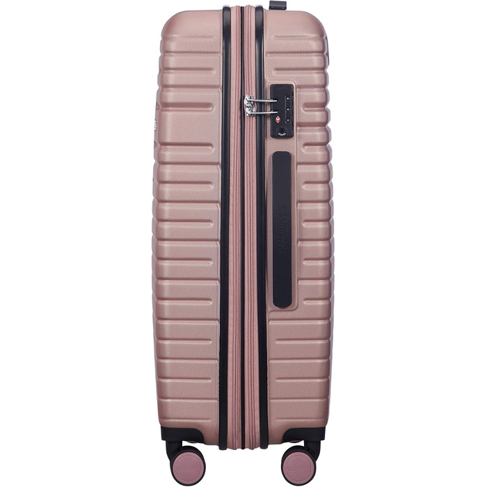 Валіза American Tourister Aero Racer Spinner 68 см, розширювана, 75.5 л, рожевий, легка, на 4 колесах