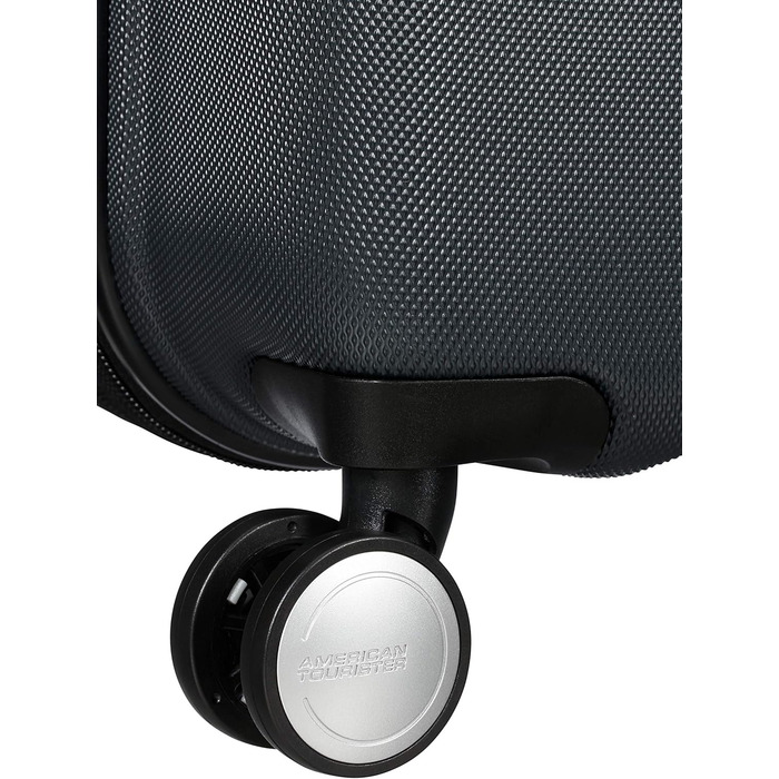 Валіза American Tourister Tracklite Spinner 78 см, 120 л, розширювана, темно-сіра