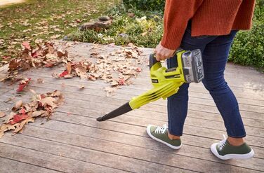 Акумуляторний повітродув RYOBI 18V ONE+ OBL1820S, 245 км/год, 2,6 м³/хв, без акумулятора та зарядного, у коробці