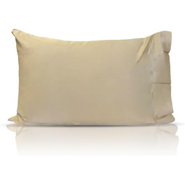 Охолоджувальна наволочка з бамбукової віскози Pillowtex з іонами міді, бежева, стандарт 50,8x76,2 см, м’яка і дихаюча