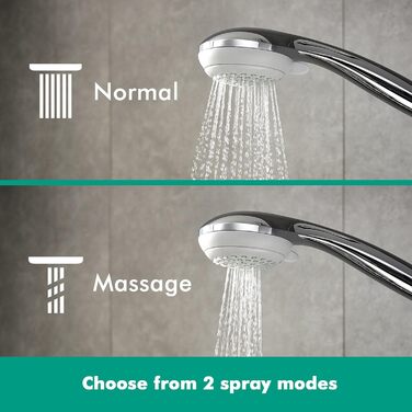 Ручний душ hansgrohe Crometta 85, 2 режими, антикальк, хром