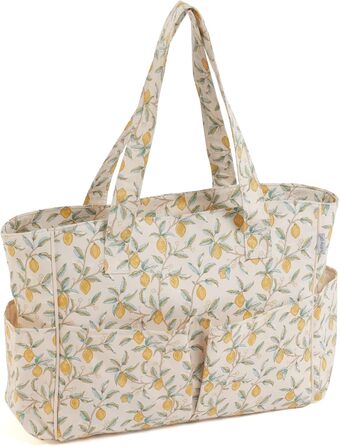 Сумка для рукоділля з бавовни Hobby Gift Morris Zitronen 13x36x31 см