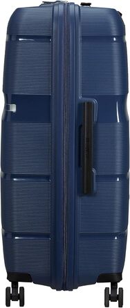 Валіза American Tourister Linex Spinner L, 76 см, 102 л, синя, на 4 колесах