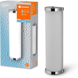 Світильник для ванної LEDVANCE CLASSIC CYLINDER 320 мм, хром, E14, циліндр, IP44, можна використовувати смарт-лампу