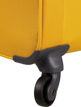 Валізи Samsonite Citybeat Spinner S та Spinner M EXP (жовті, 66 см, 67/73 л) – легкі дорожні валізи на колесах для подорожей