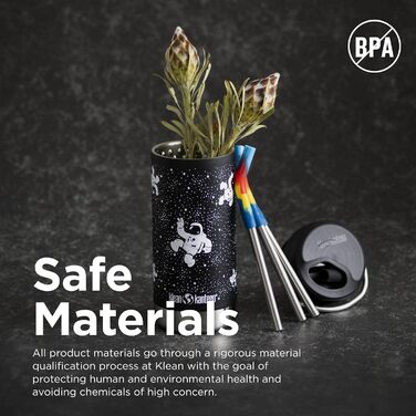 Термос Klean Kanteen TKWide 340 мл з кришкою, сірий