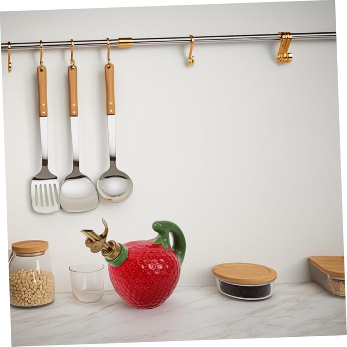 Керамічний диспенсер для олії Amosfun Strawberry Decor 50 мл