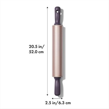 Антипригарна сталева качалка Oxo Good Grips, срібляста