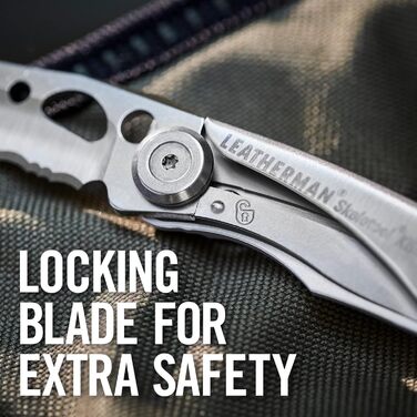 Leatherman Skeletool KBX – багатофункціональний ніж із нержавіючої сталі для щоденного використання, 2 інструменти, компактний