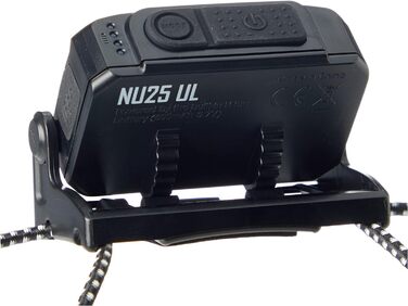 Легка налобна ліхтарик Nitecore NU25UL, USB-C, 400 люмен, 130 м, червоне світло для нічного бачення