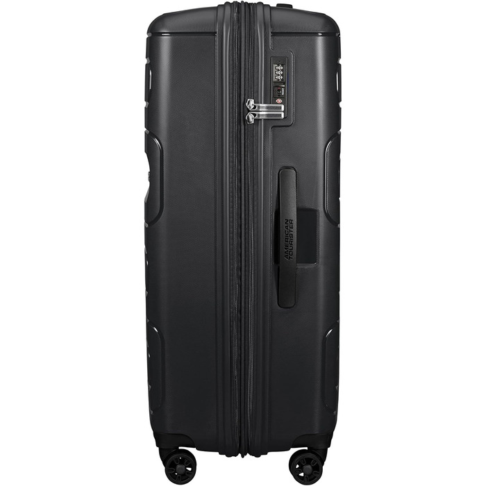 Валіза American Tourister Sunside Spinner L 77 см, розширювана, чорна, 118 л
