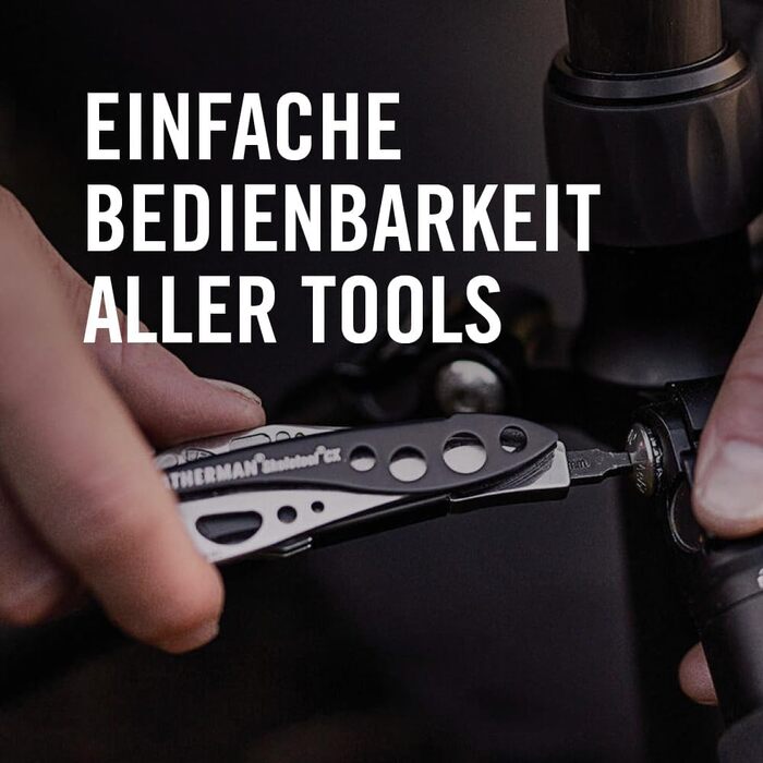 Мультитул Leatherman Skeletool CX 7-в-1 для кемпінгу та виживання, нержавіюча сталь