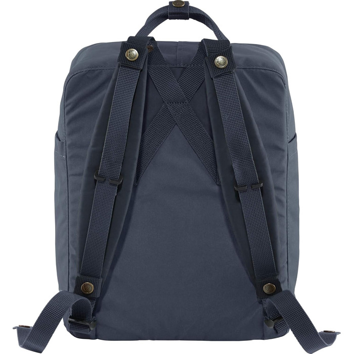 Рюкзак Fjällräven Kånken унісекс, 16 л, синій, 38x27x13 см, набір з наплічником Navy