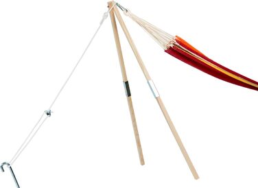 Гамакова стійка AMAZONAS Madera з ясеня, до 100 кг, для підвішування до дерева або опори