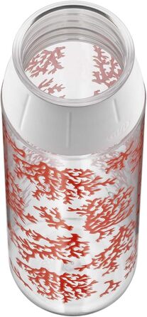 Пляшка для води alfi Tritan 700 мл, BPA Free, кор coral, герметична, для газованої води, для школи, спорту, прогулянок, посудомийна машина