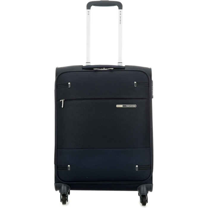 Валіза Samsonite Base Boost Spinner M розширювана, 66 см, 67,5/73,5 л, чорна, для подорожей