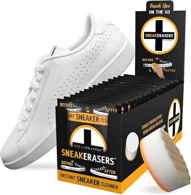 Губка для миття кросівок SneakERASERS, ефективний очищувач для білих кросівок
