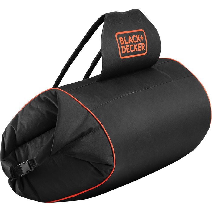 Рюкзак-пилозбірник Black+Decker 72 л для садового пилососа, з гнучким шлангом, сумісний з моделями GW2810, GW2838, GW3030, GW3031BP, GW3050