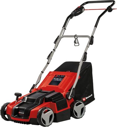 Електричний аератор-скарифікатор Einhell GE-SA 1435/1, 1,4 кВт, 35 см, 4 рівня глибини, 28 л мішок