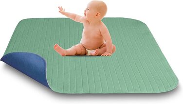 Підкладка для інконтиненції A&F 100x135 см, 4 шари, до 26280 мл/м², багаторазова, прана, захисна підкладка на матрац для дорослих ліжок