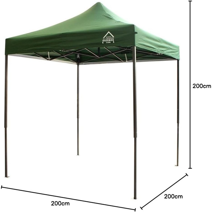 Павільйон All Seasons Gazebos 2x2 м, міцний, водонепроникний