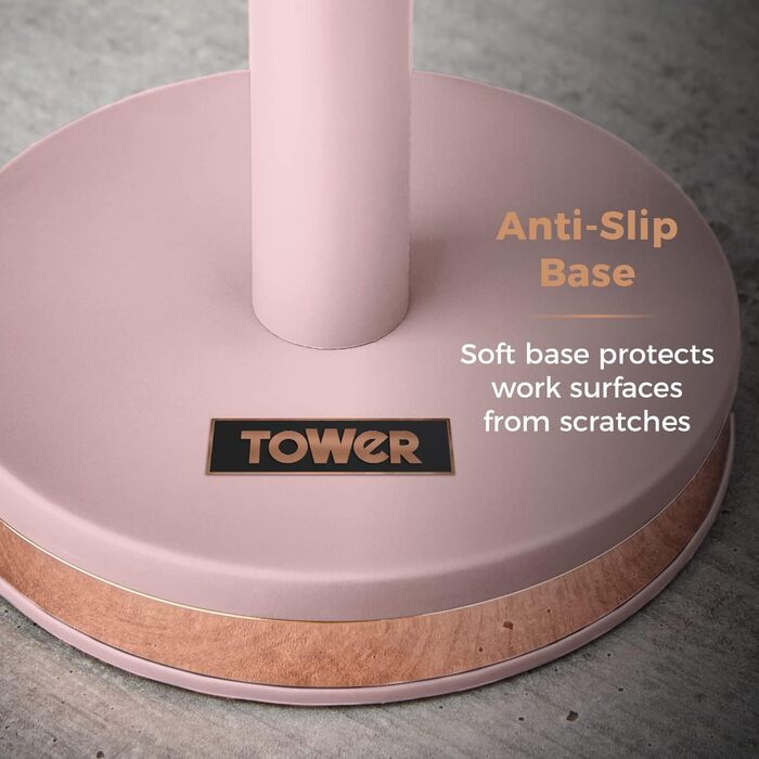 Підставка для чашок Tower Cavaletto з нержавіючої сталі, Marshmallow Pink і рожеве золото