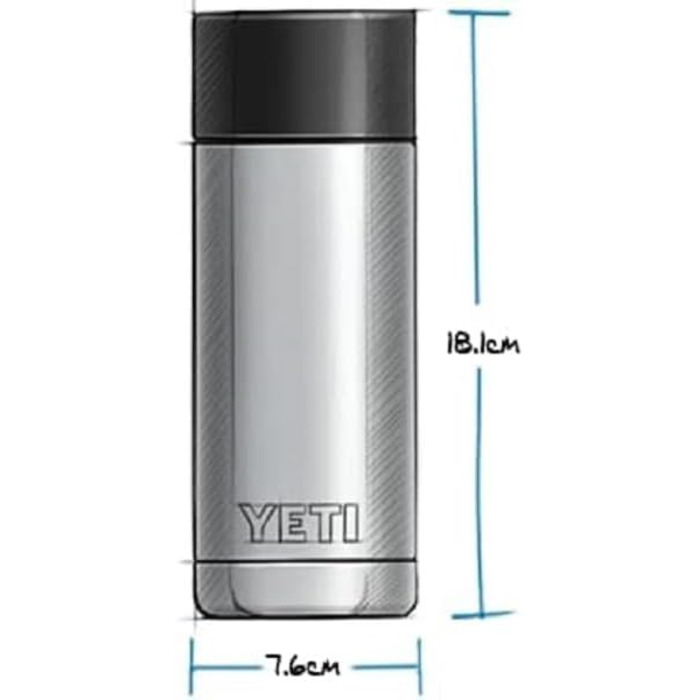 Термос YETI Rambler з кришкою HotShot, 354 мл, нержавіюча сталь