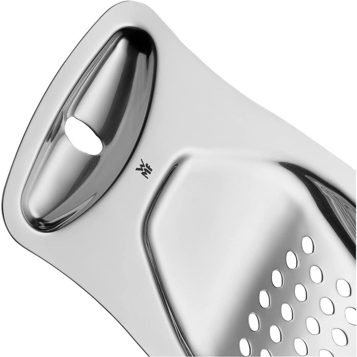 Терка для шпецле WMF Spätzle-Profi 35x14 см, нержавіюча сталь Cromargan, з лопаткою, підвісний жолоб, можна мити в посудомийній машині