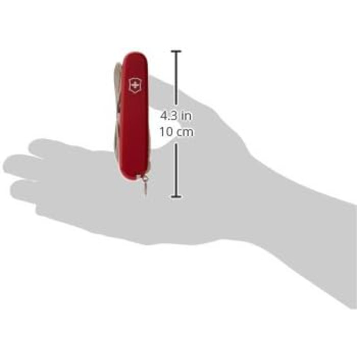 Ніж Victorinox Super Tinker, швейцарський армійський мультитул 14 в 1: лезо, відкривачка, викрутка