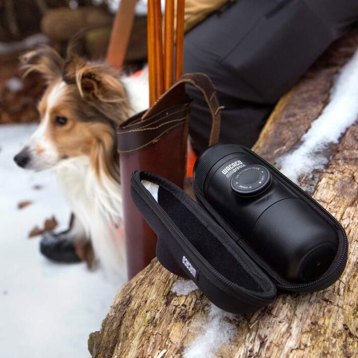 Набір бариста WACACO Nanopresso для портативної кавомашини, аксесуари для подвійного еспресо та лунго, з дорожнім футляром