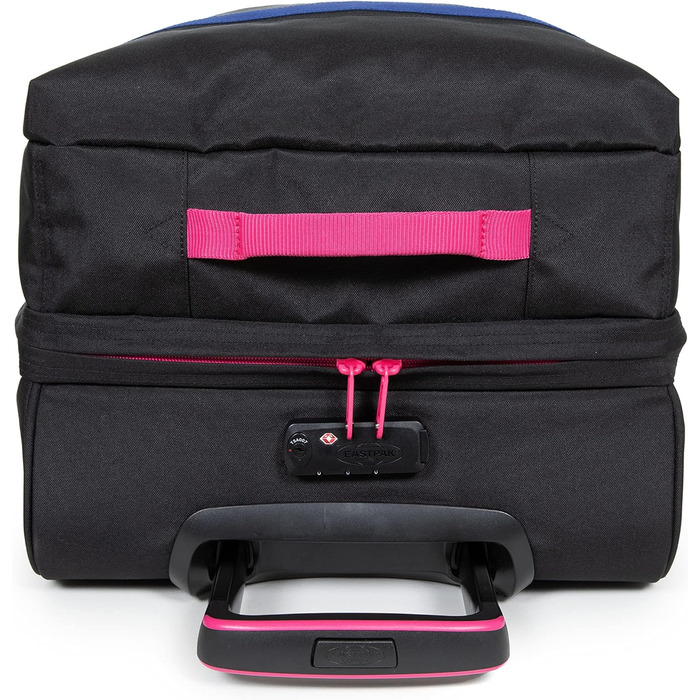 Валіза Eastpak Tranverz L 79 см, 121 л, зелено-синя, на колесах