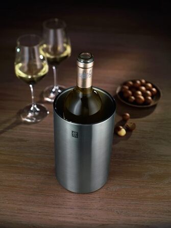 Двостінний винний охолоджувач ZWILLING Sommelier, 21.6×11×19 см, сріблястий