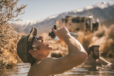Пляшка для води CAMELBAK Chute Mag 591 мл, зелено-блакитна (Sea Glass), спортивна, герметична, пластикова