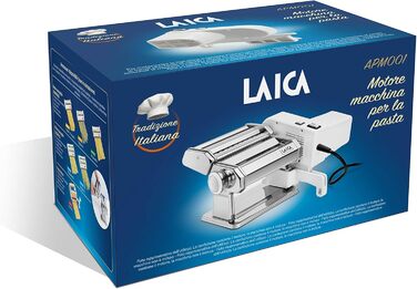 Двигун Laica APM001 для машини для пасти PM2000, пластик, білий, 22.8x13.1x12.3 см