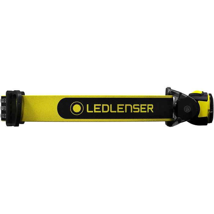 Професійний налобний ліхтар Ledlenser iH5 з кріпленням на шолом та чохлом, 600 люмен, USB-зарядка, акумуляторний, 158 г, для роботи в рукавичках