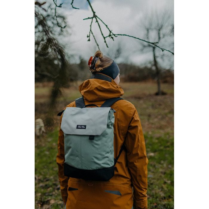 Жіночий рюкзак Ela Mo Mintgrey — стильний міський рюкзак для ноутбука, антивандальний, для школи, університету та бізнесу