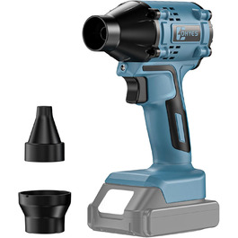 Акумуляторний повітродув сумісний з Makita 14.4/18V, безщітковий мотор, високошвидкісний, для прибирання листя, кемпінгу та майстерні (акумулятор не входить)