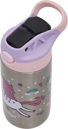 Дитяча пляшка для води Contigo Easy Clean Autospout з трубочкою, 420 мл, BPA-free, герметична, для школи, садка та спорту