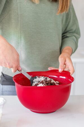 Преміальний кондитерський шпатель KitchenAid з нержавіючої сталі з силіконовою насадкою для тіста