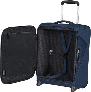 Валіза Samsonite Litebeam Spinner L, розширювана, 77 см, 103/111 л, вертикальна, колір нічний синій