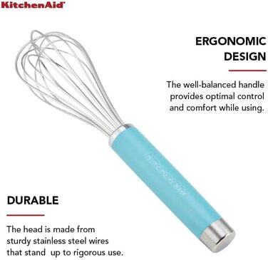 Віночок для гурманів KitchenAid, 26,7 см, Aqua Sky