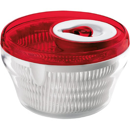 Сушарка для салату Guzzini Kitchen Active Design, червона, Ø28 x 18 см