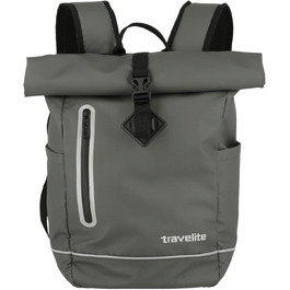 Водонепроникний рюкзак Travelite Rolltop для велосипеда та відпочинку, з відбивачами, 19 л, 48 см