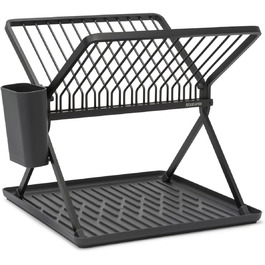 Складана сушарка для посуду Brabantia, компактна, металева